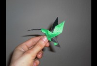 how to make an origami hummingbird how to make an origami hummingbird