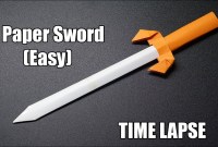 how to make an origami sword how to make an origami sword