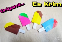 cara membuat es krim dari kertas origami cara membuat es krim dari kertas origami