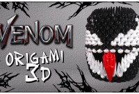 venom origami 3d venom origami 3d