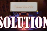 paper mario origami king eclipse the sun above the lake paper mario origami king eclipse the sun above the lake