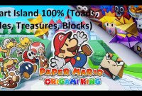 paper mario origami heart island paper mario origami heart island