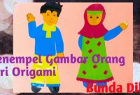 cara membuat orang-orangan dari kertas origami cara membuat orang-orangan dari kertas origami