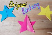 buat bintang dari kertas origami buat bintang dari kertas origami