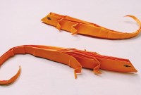 how to make origami lizard how to make origami lizard