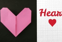 a4 paper heart origami a4 paper heart origami