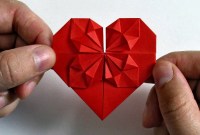 origami heart from square origami heart from square