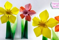 daffodil origami easy daffodil origami easy