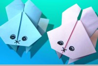 origami facile lapin qui saute origami facile lapin qui saute