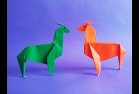 origami easy llama origami easy llama