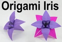 origami iris anleitung origami iris anleitung