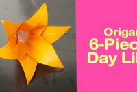 origami daylily origami daylily