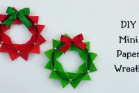 simple origami wreath simple origami wreath