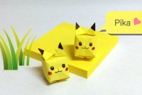 origami box with sticky notes origami box with sticky notes