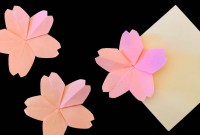 origami flower bouquet sticky note origami flower bouquet sticky note