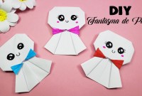 fantasmas de papel origami fantasmas de papel origami