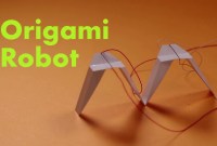 cara membuat origami robot cara membuat origami robot