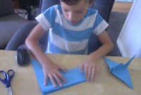 origami box that you blow up origami box that you blow up