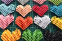 largest origami heart largest origami heart