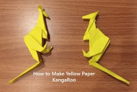 kangaroo origami step by step kangaroo origami step by step