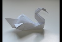 origami swan with one paper origami swan with one paper