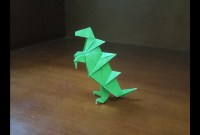 godzilla origami easy godzilla origami easy