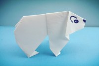 origami facile ours polaire origami facile ours polaire