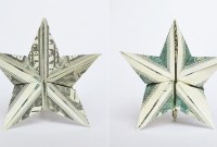 origami star made from money origami star made from money