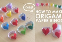 how to make a heart origami ring how to make a heart origami ring
