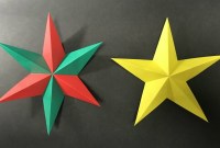 origami xmas tree star origami xmas tree star