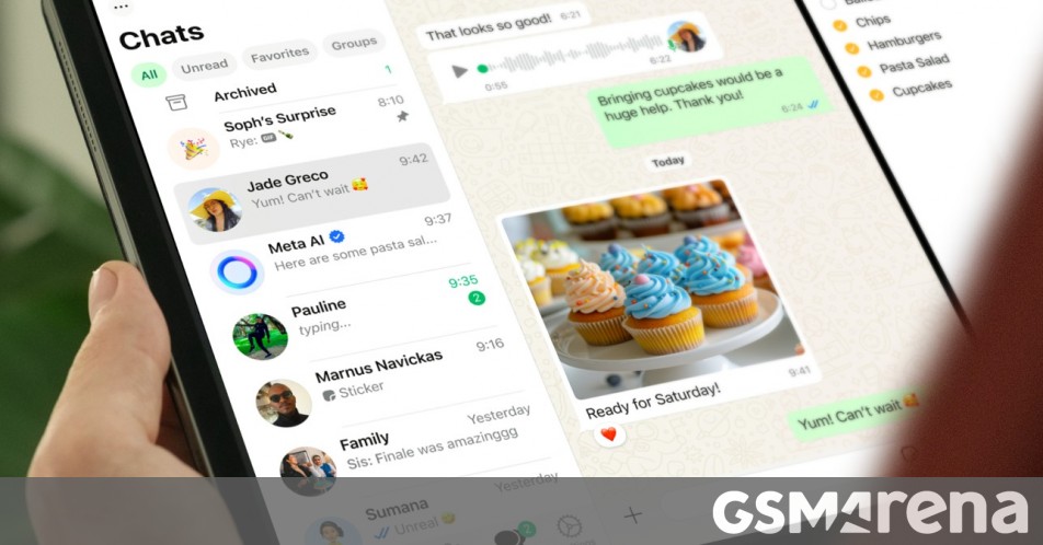 WhatsApp lastly has an iPad app WhatsApp lastly has an iPad app