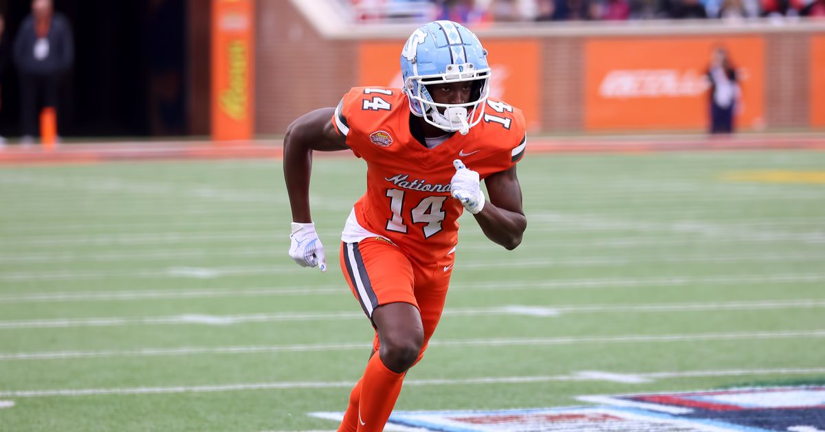 Browns’ mock draft for the NFL draft month features Michael Hall, along with a wide receiver and running back in the first round. Browns’ mock draft for the NFL draft month features Michael Hall, along with a wide receiver and running back in the first round.