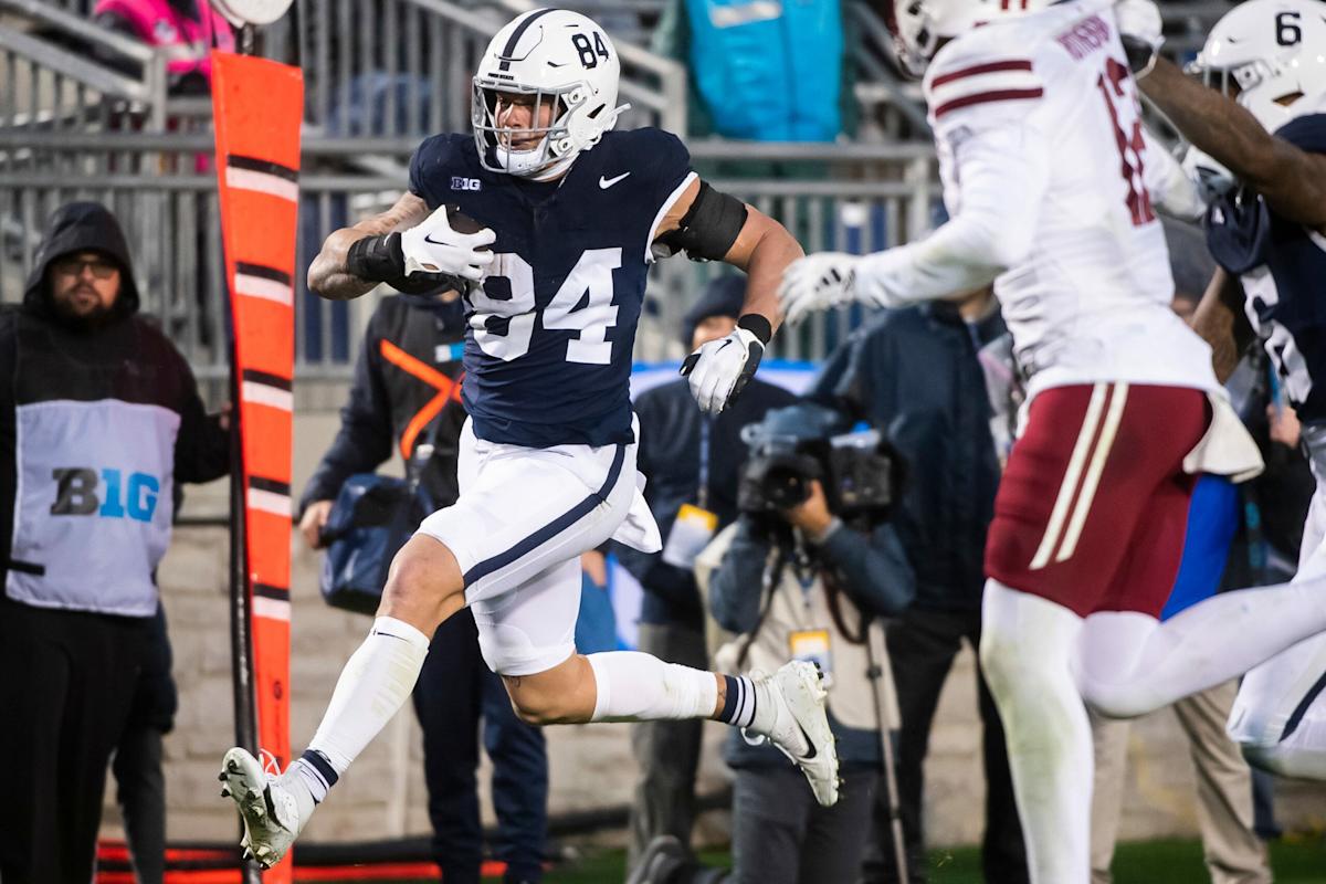 2024 NFL draft profile: Penn State tight end Theo Johnson on the Browns 2024 NFL draft profile: Penn State tight end Theo Johnson on the Browns