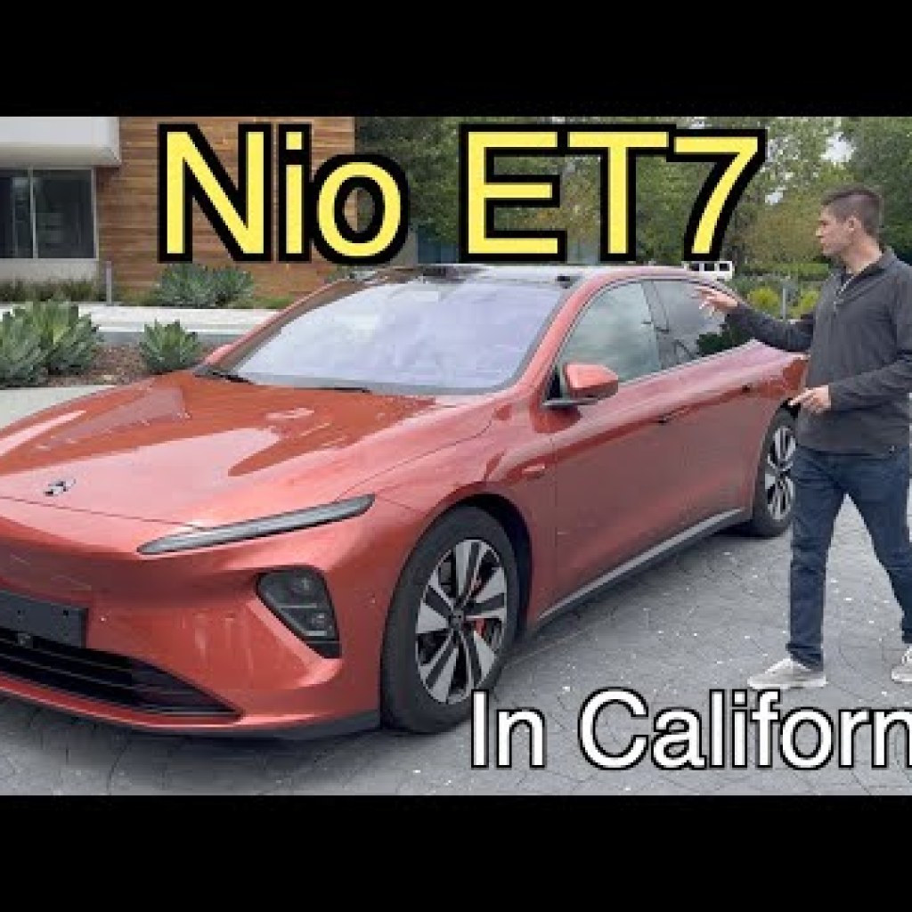 America hosts the first test of the Electric Nio ET7 America hosts the first test of the Electric Nio ET7
