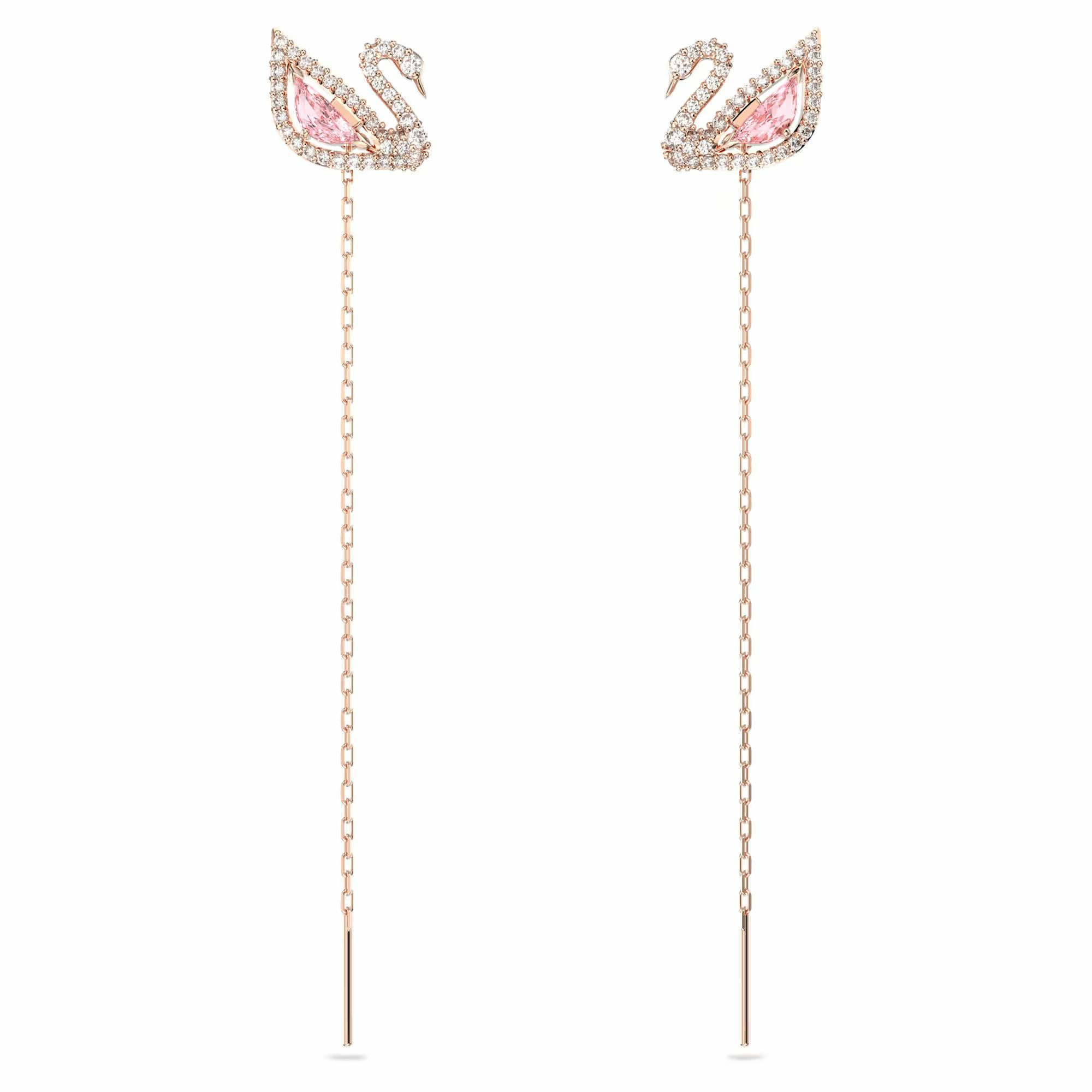 Swarovski Ohrstecker Dazzling Swan Pink Roségold 5469990 Swarovski Ohrstecker Dazzling Swan Pink Roségold 5469990