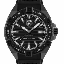 Philipp Plein Uhr Herren Urban Pulse PSFDA0324 Schwarz / IP‑Black / Silikon Philipp Plein Uhr Herren Urban Pulse PSFDA0324 Schwarz / IP‑Black / Silikon