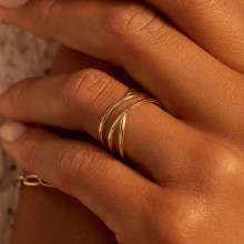 Beloro Jewels Ring Gold BO330028 Beloro Jewels Ring Gold BO330028