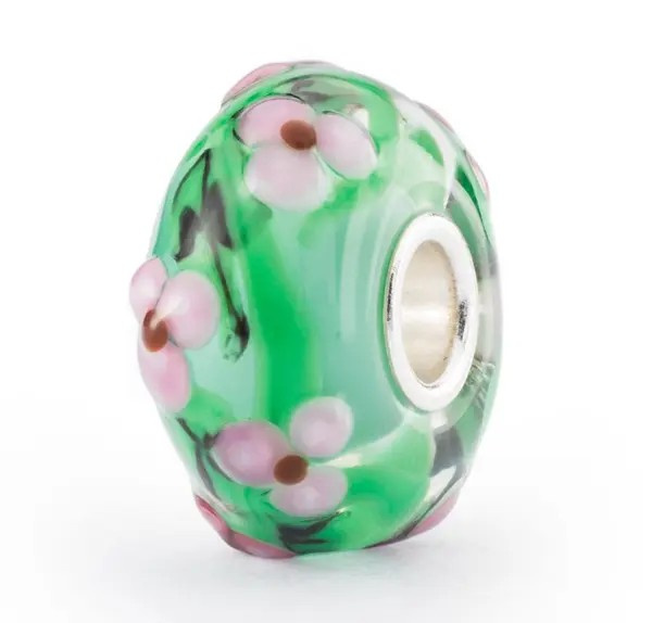 Trollbeads Verzauberter Rosengarten Bead Grün TGLBE-20367 Trollbeads Verzauberter Rosengarten Bead Grün TGLBE-20367