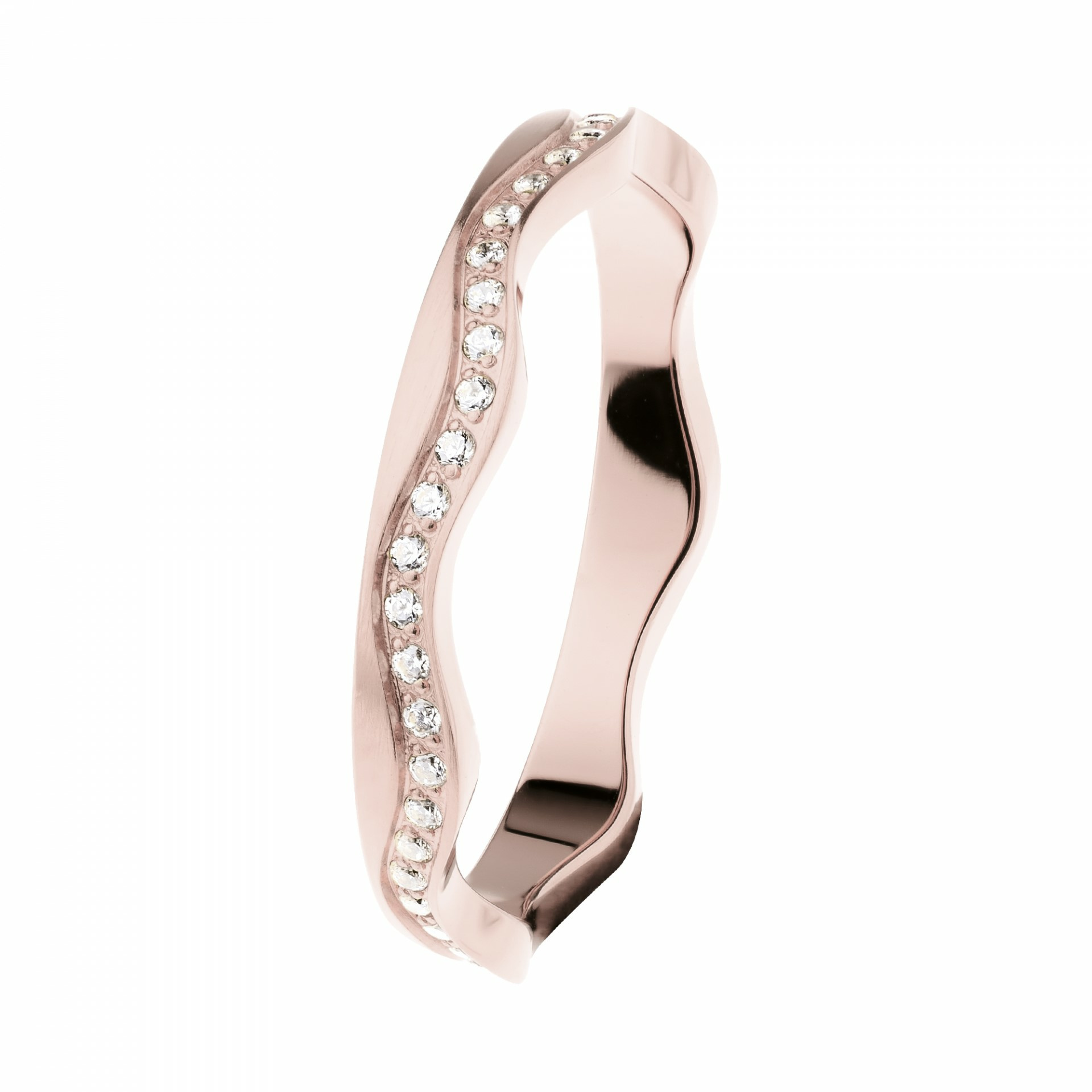 Ernstes Design Damen Zirkonia Ring Größe 57 Rosegold R562-57 Ernstes Design Damen Zirkonia Ring Größe 57 Rosegold R562-57