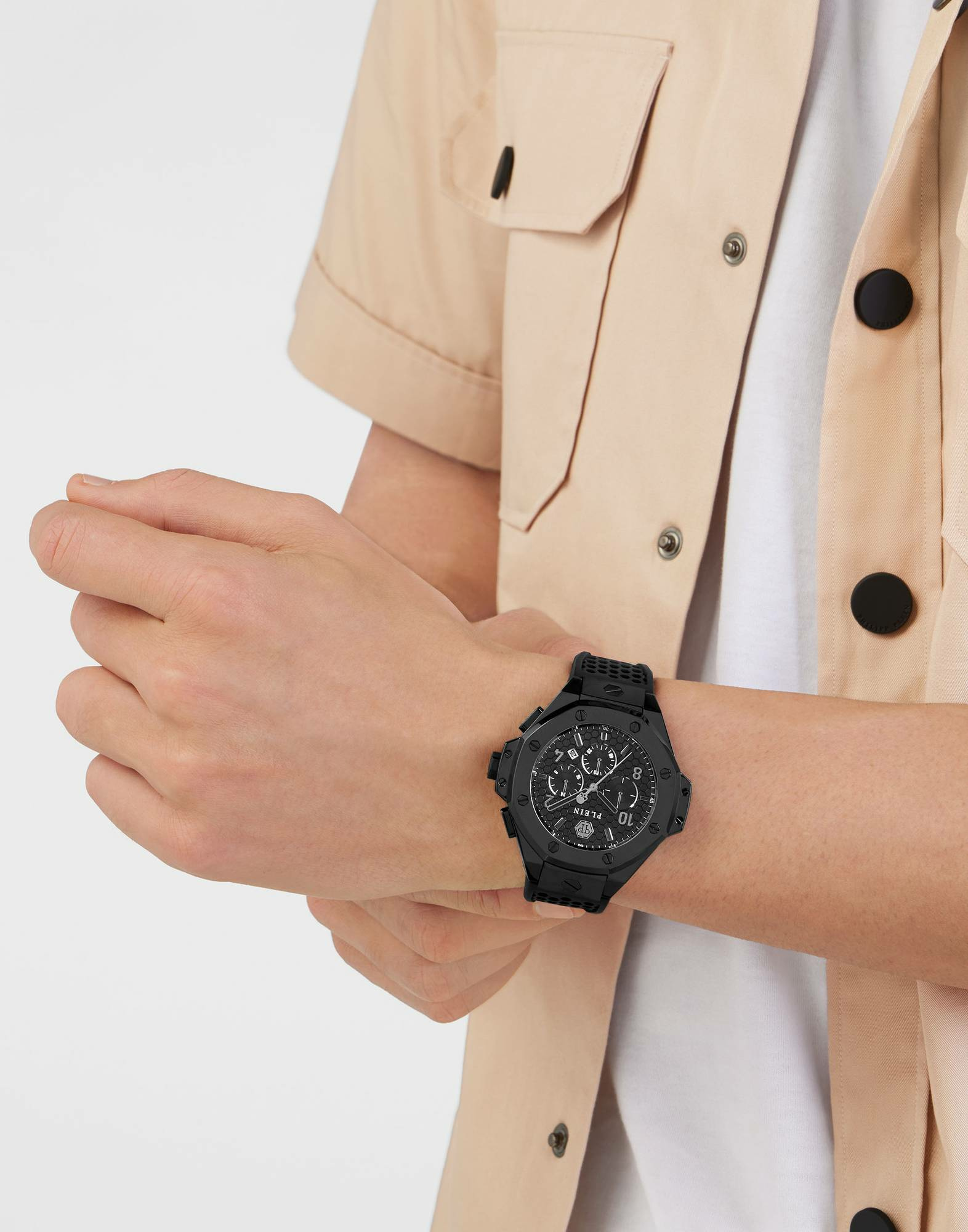 Philipp Plein Herrenuhr Plein Chrono Royal – Bild 2