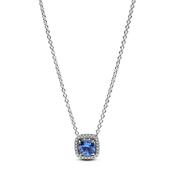 Halskette cornflower blue cry., zir. Halskette cornflower blue cry., zir.