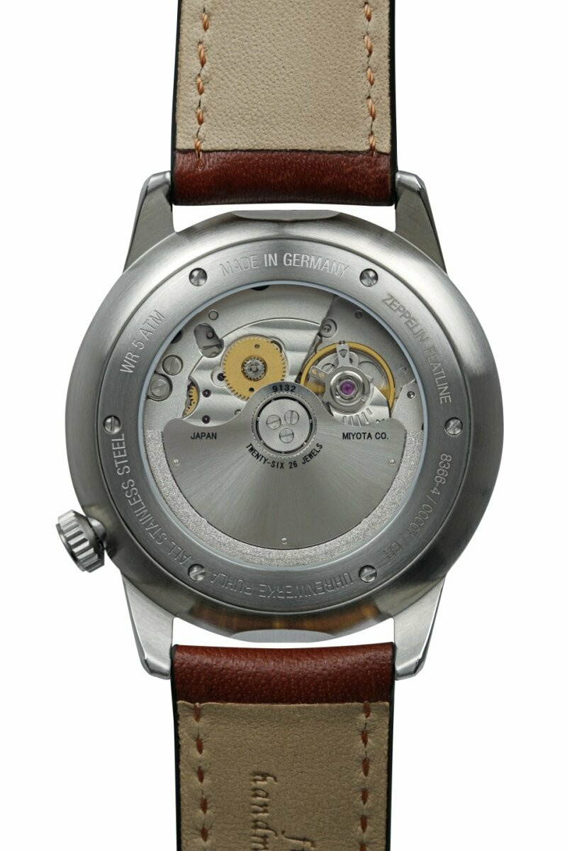 Zeppelin Herrenuhr  FlatLine  Automatik inkl. Ersatzband 83664 – Bild 2