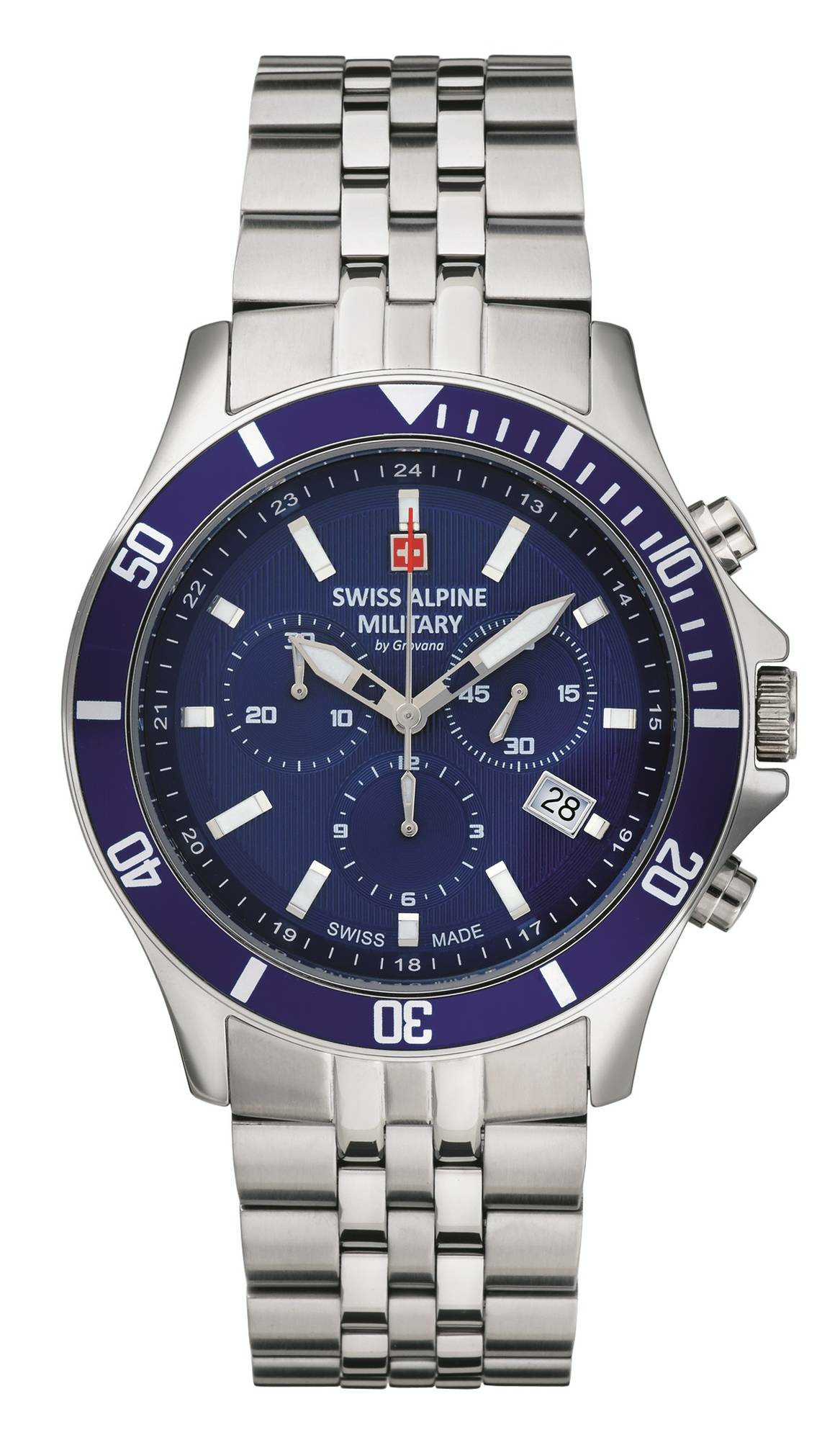 Swiss Alpine Military Herren Armbanduhr 42 mm Armband Edelstahl 7022.9135 Swiss Alpine Military Herren Armbanduhr 42 mm Armband Edelstahl 7022.9135