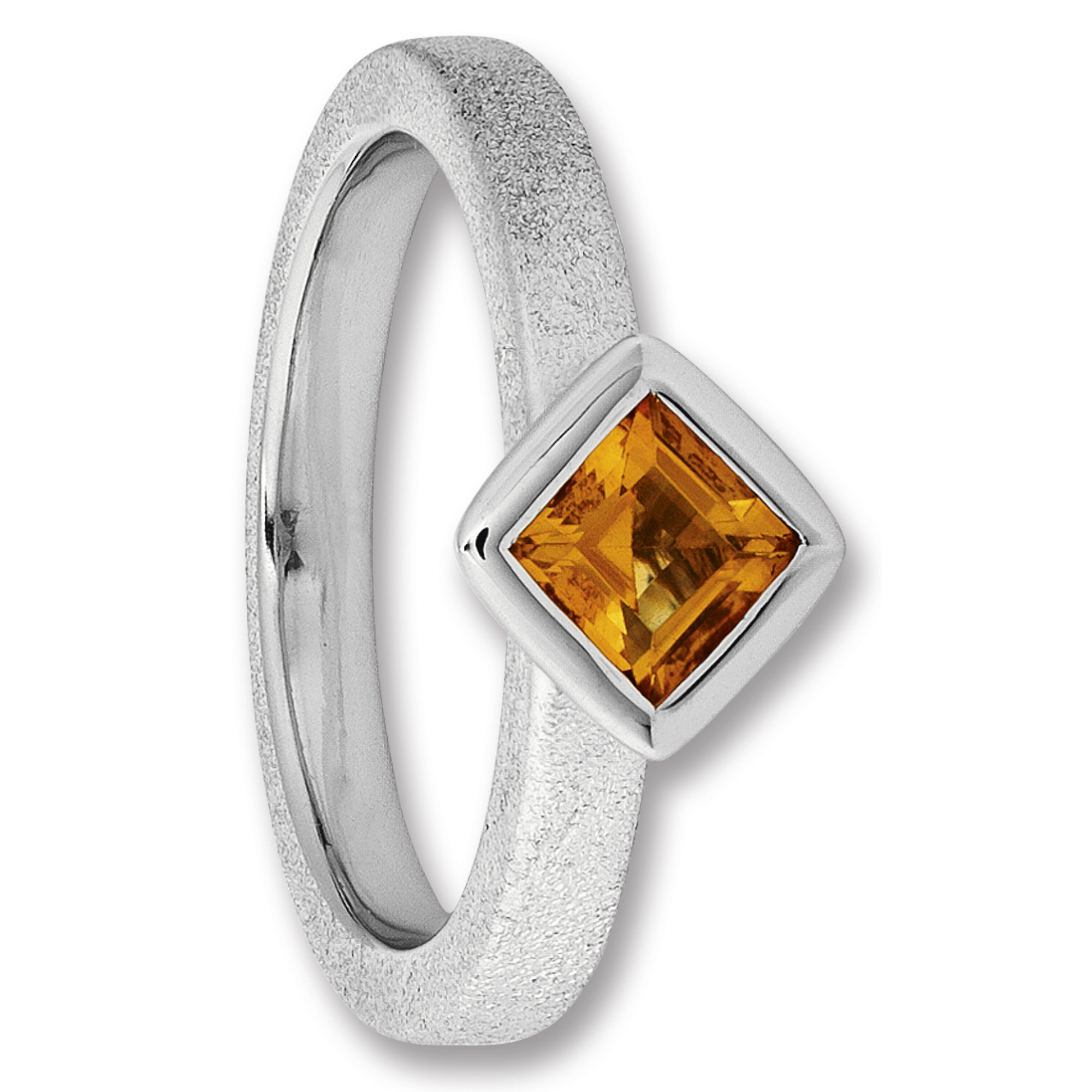 Citrin Ring aus 925 Silber Citrin Ring aus 925 Silber