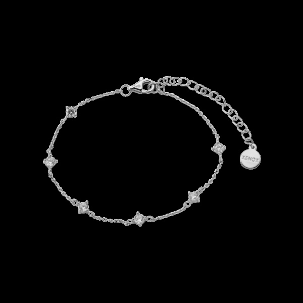 Xenox Damenarmband Zirkonia Crush Silber XS2037 – Bild 2