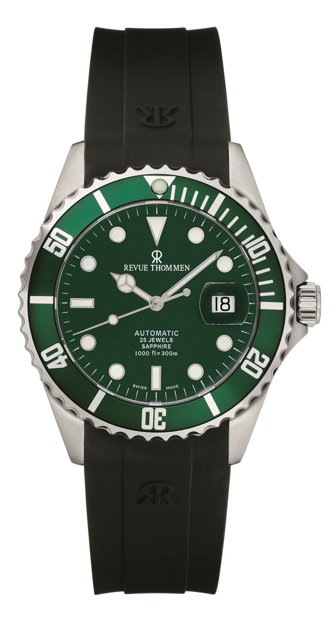 Revue Thommen Herren Armbanduhr Automatic 42 mm Armband Silikon 17571.2829 – Bild 2