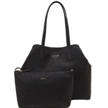 GUESS Handtasche Damen Vikky II Large 2 in 1 Tote Schwarz HWBG9318290‑BLA GUESS Handtasche Damen Vikky II Large 2 in 1 Tote Schwarz HWBG9318290‑BLA