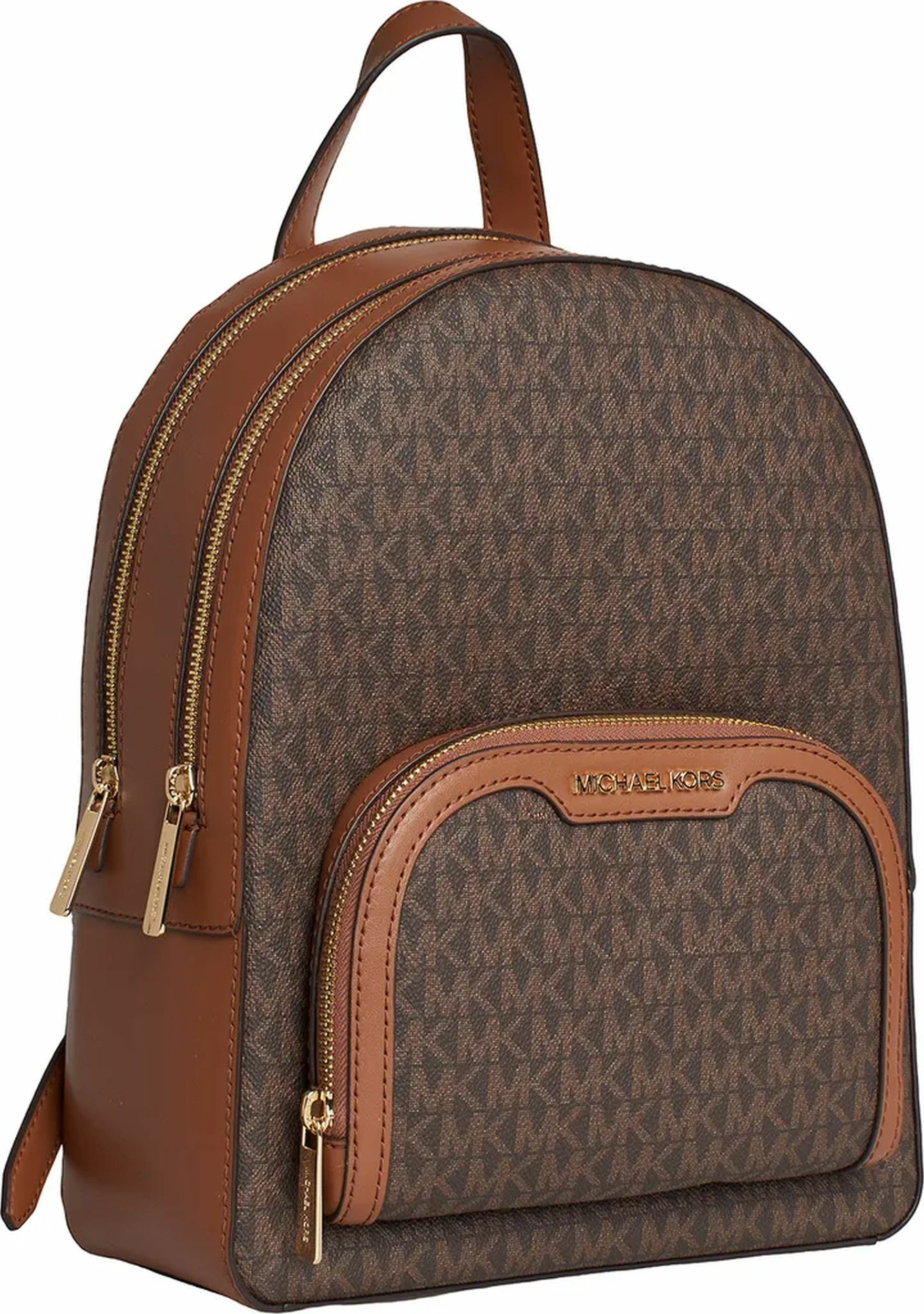 Michael Kors Rucksack Jaycee Medium Logo Backpack Damen Braun 35S2G8TB2B-BROWN-O... – Bild 2