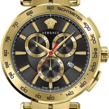 Versace Herren Chronograph Aion VE6CA0623 Gold-Schwarz Versace Herren Chronograph Aion VE6CA0623 Gold-Schwarz