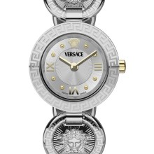 Versace Damen Armbanduhr Greca Jewel Silber/Gold VEWCA0124 Versace Damen Armbanduhr Greca Jewel Silber/Gold VEWCA0124